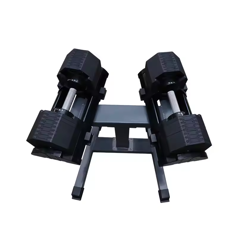 HexPro 2025 Adjustable Dumbbell | 2 - 40 kg  FAST WEIGHT CHANGE TECH/SOLID STEEL/ANTI ROLL DESIGN